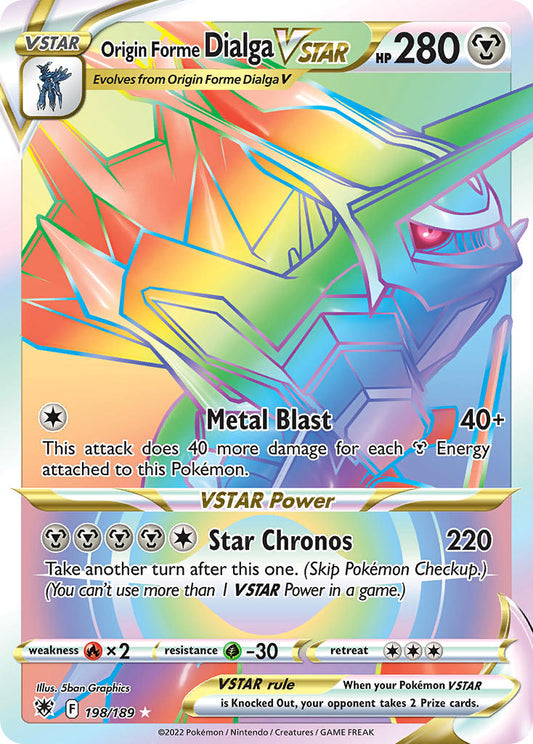 Origin Forme Dialga VSTAR - 198/189