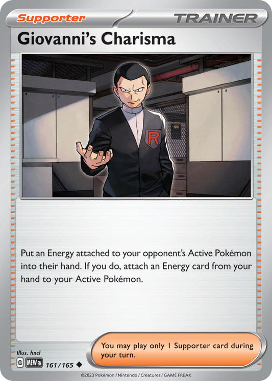 Giovanni's Charisma