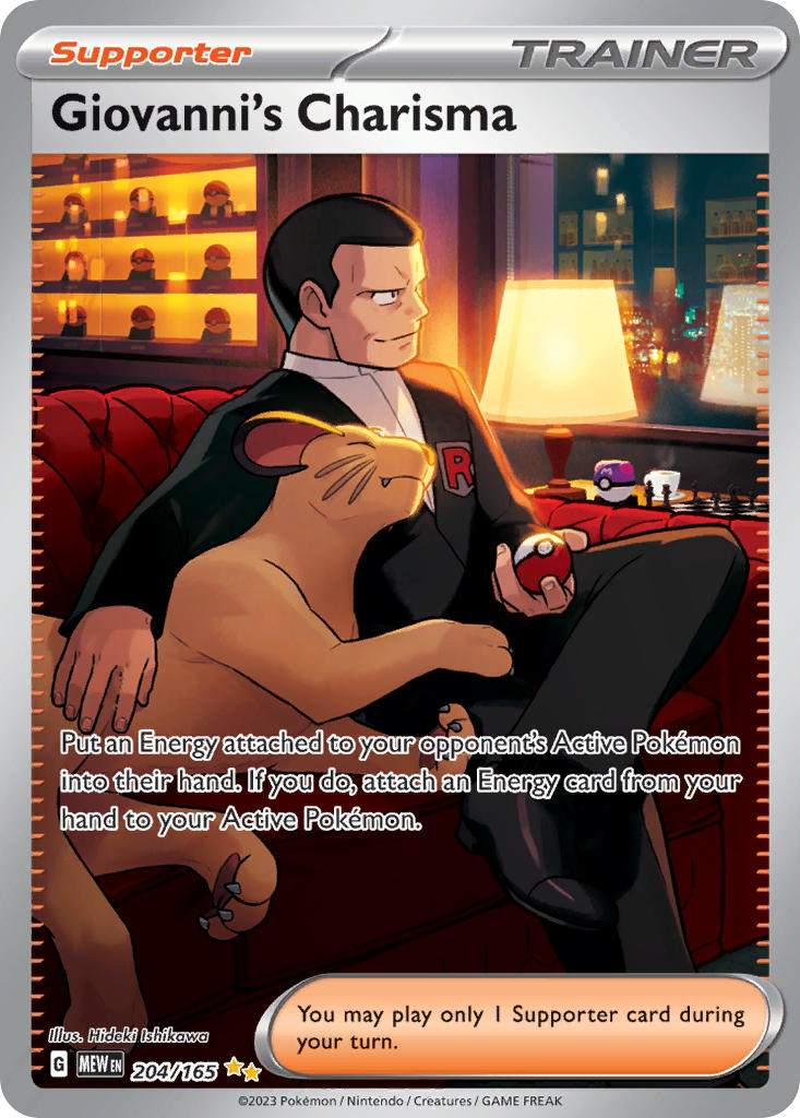 Giovanni's Charisma